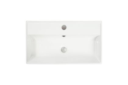 21.6" Basin Only, Glossy White 24V06PB21