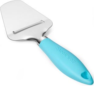 Upgraded Non-Stick Cheese Slicers for Block Cheese Multi-Functional Cheese Cutter for Mozzarella, Cheddar (Color: Blue)